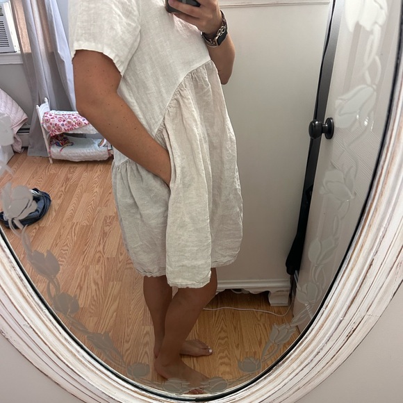 Linen dress size large - Picture 2 of 5